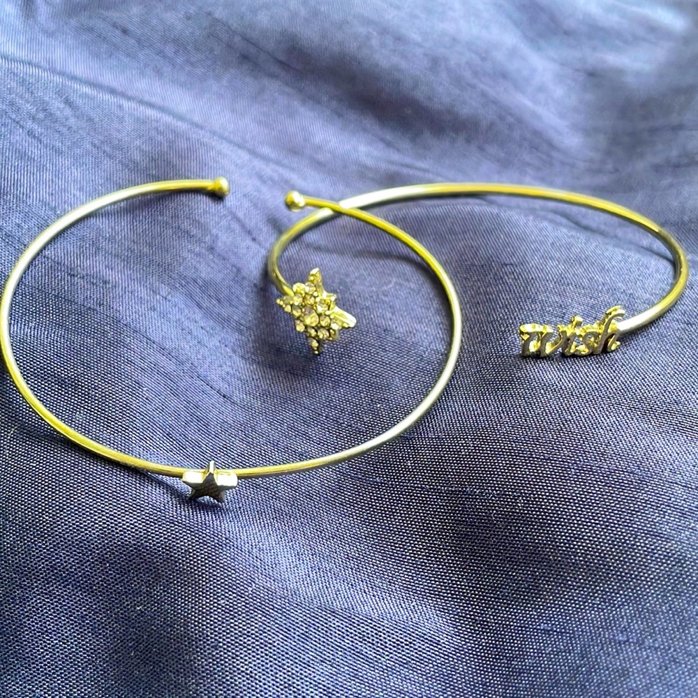 Wishing Star Silver Bracelet Set (2)